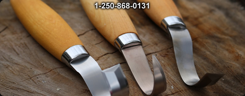 Beavercraft large Spoon Knife Medium Curl - Bushcraft Ontario