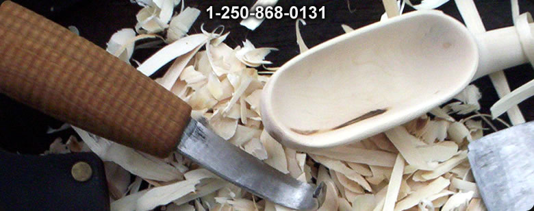 S. Djarv Handmade Handforged Carving knife - Bushcraft Ontario